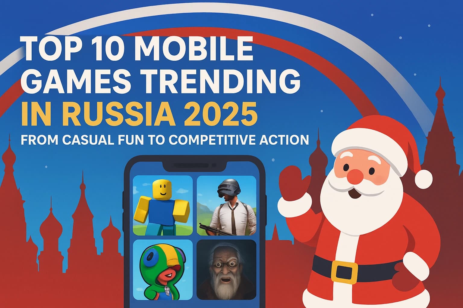10 Game Mobile Terpopuler di Rusia Tahun 2025